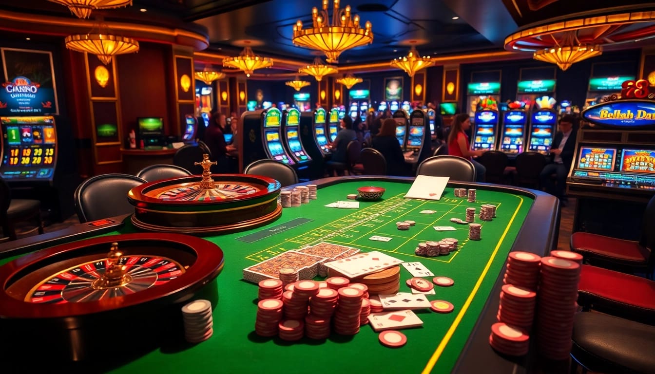 Experience the thrill of TT88 with an engaging casino scene filled with vibrant games.