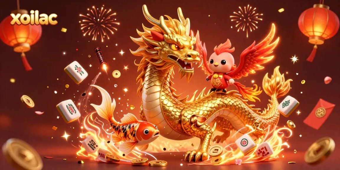 Experience top-tier gambling excitement with xoilac's vibrant casino elements and dynamic characters.