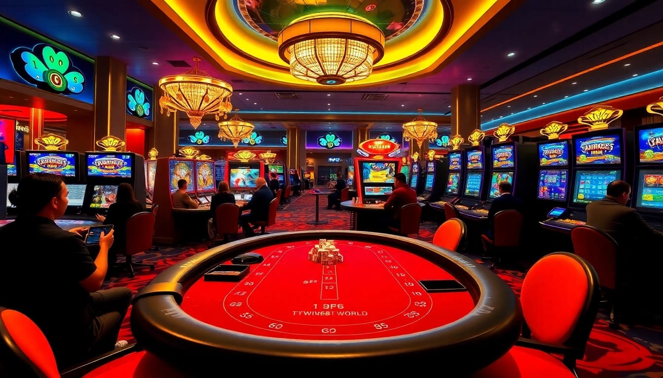 Engaging players experience the excitement of online gambling at https://twin68.world/ through vibrant casino interfaces.