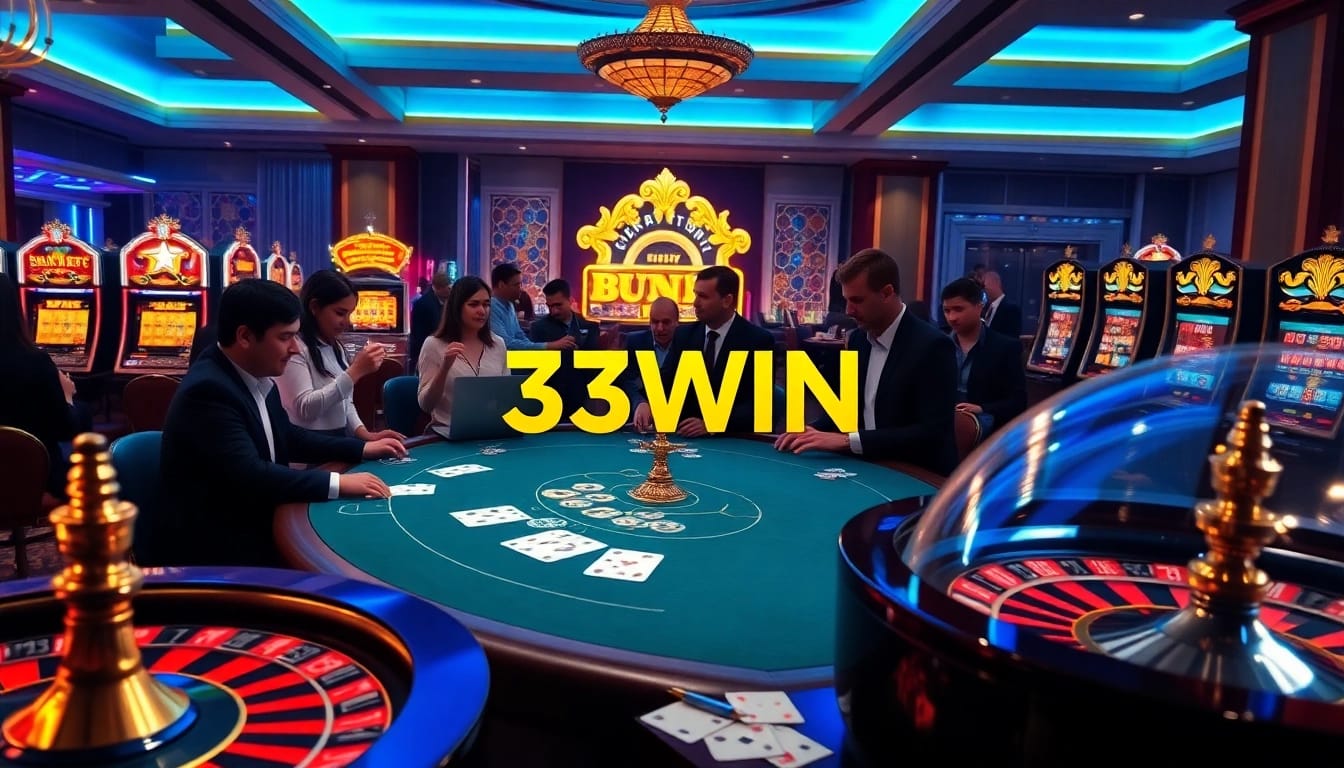 Experience the excitement of gambling at https://33win.fast/ with high-stakes poker and vibrant slot machines.