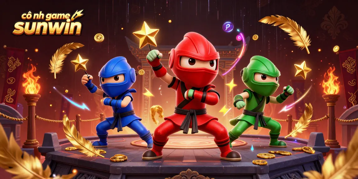 Join the excitement at cổng game sunwin with colorful ninja chameleons in action!