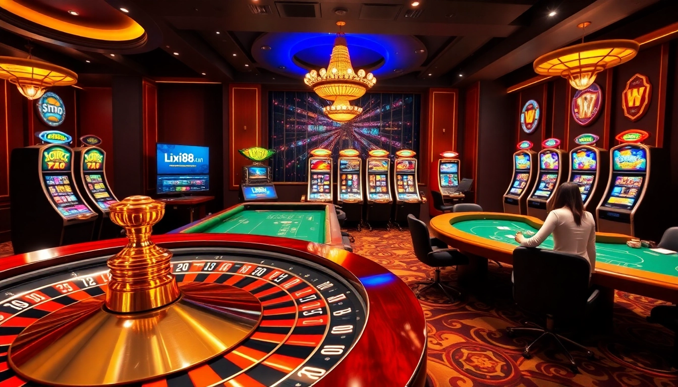 Experience the excitement at https://lixi88.run/ with vibrant roulette, thrilling live dealer games, and engaging slot machines.