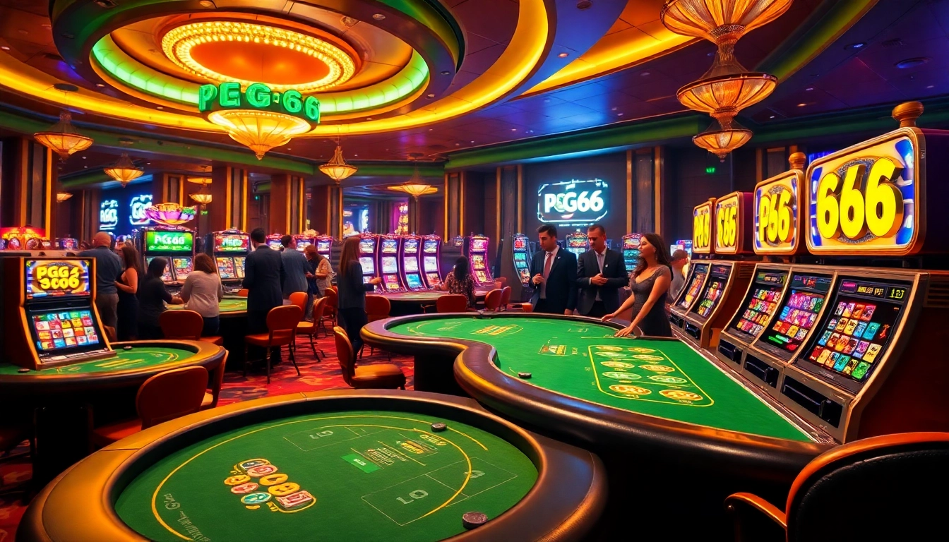 Experience the excitement of winning strategies at PG66's vibrant casino.