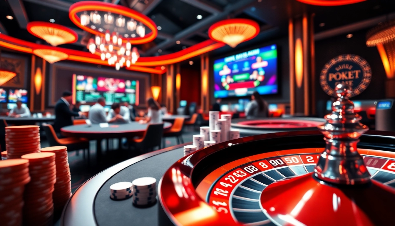 Engaging gameplay at เว็บ soibet showcasing live casino excitement with poker and roulette.