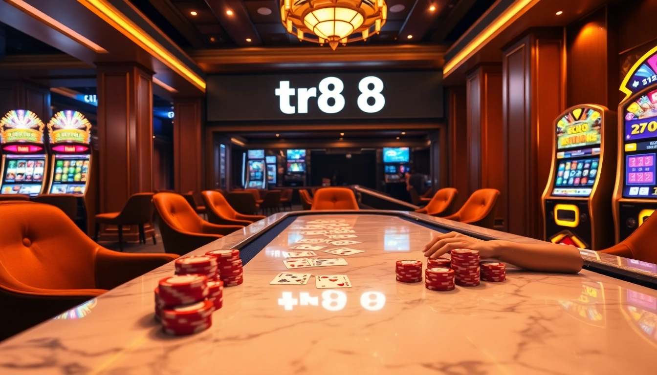 Engage with tr88 for an exciting online gambling experience featuring luxurious casino elements and thrilling games.