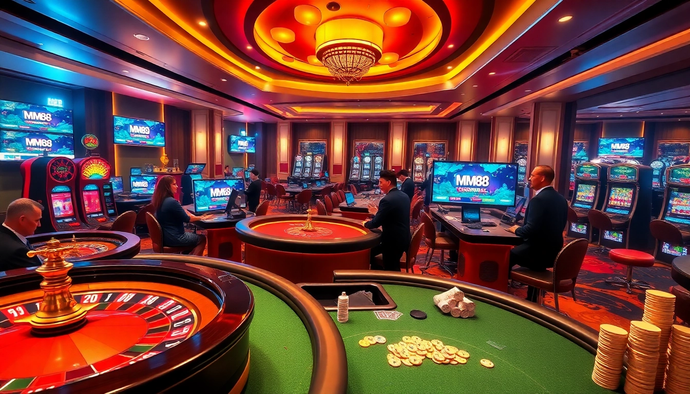 Experience gambling excitement at https://mm88.moe/ with luxurious casino visuals and engaging gameplay.