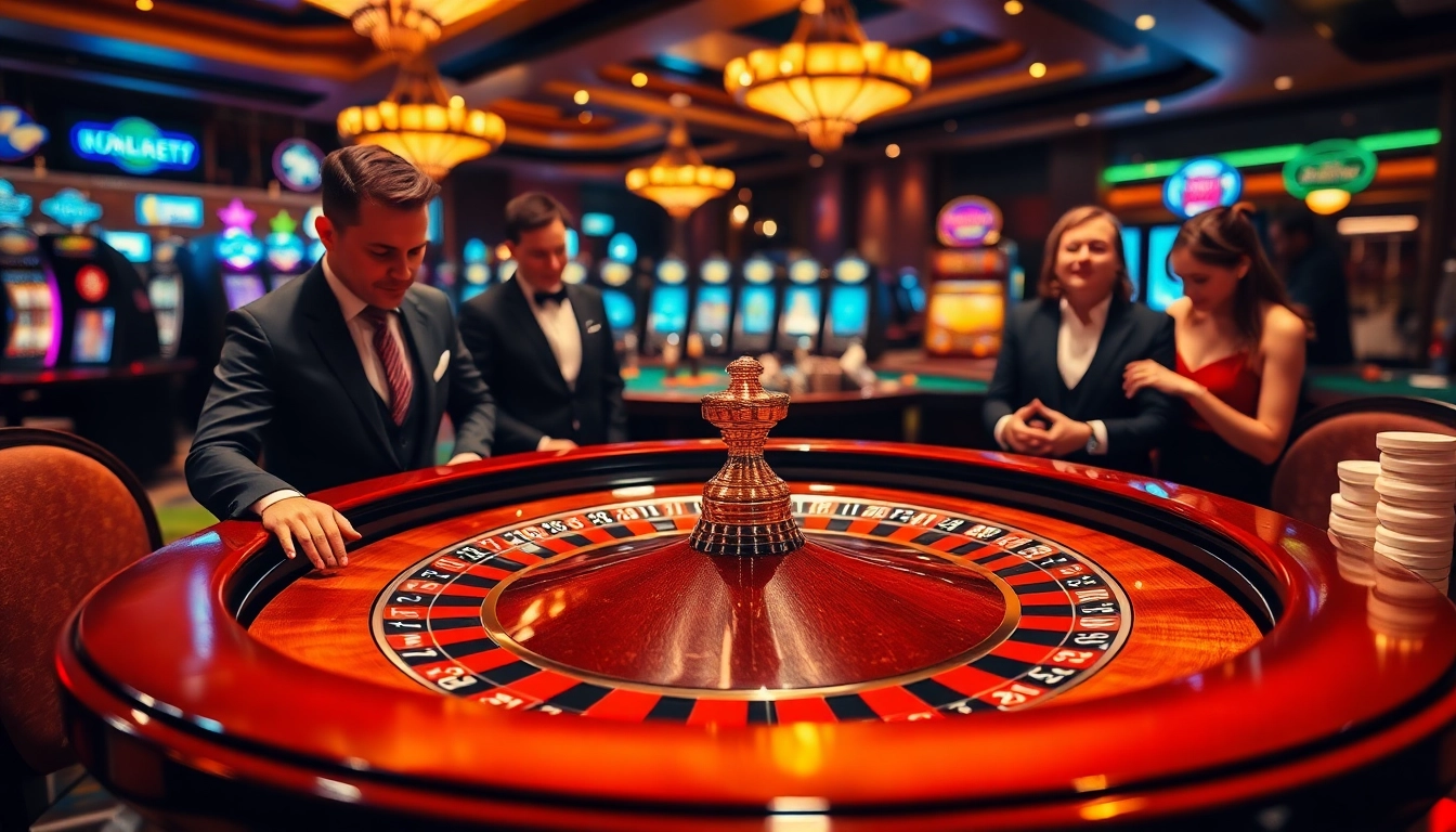 Experience the thrilling casino atmosphere with high-stakes roulette at bsport.