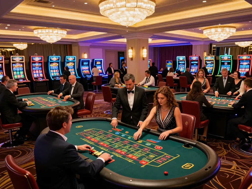 Engaged players at a reputable casino displaying strategic gameplay at nhà cái uy tín roulette tables.