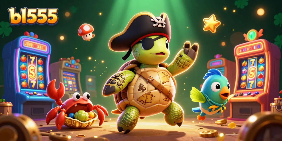 Experience thrilling jackpots at bl555 with our vibrant 3D pirate-themed slot adventure.