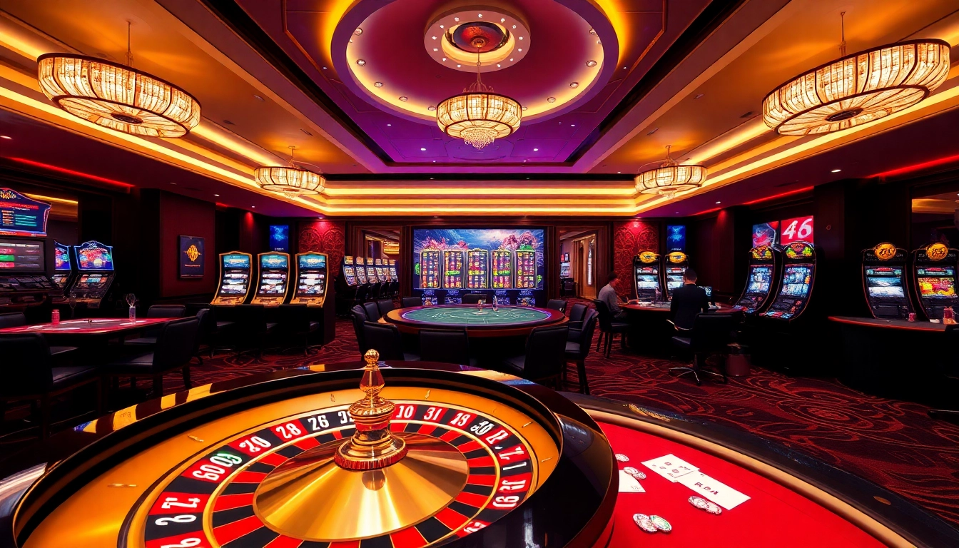 Experience the excitement of 88xx with immersive casino games featuring vibrant slot machines and roulette.