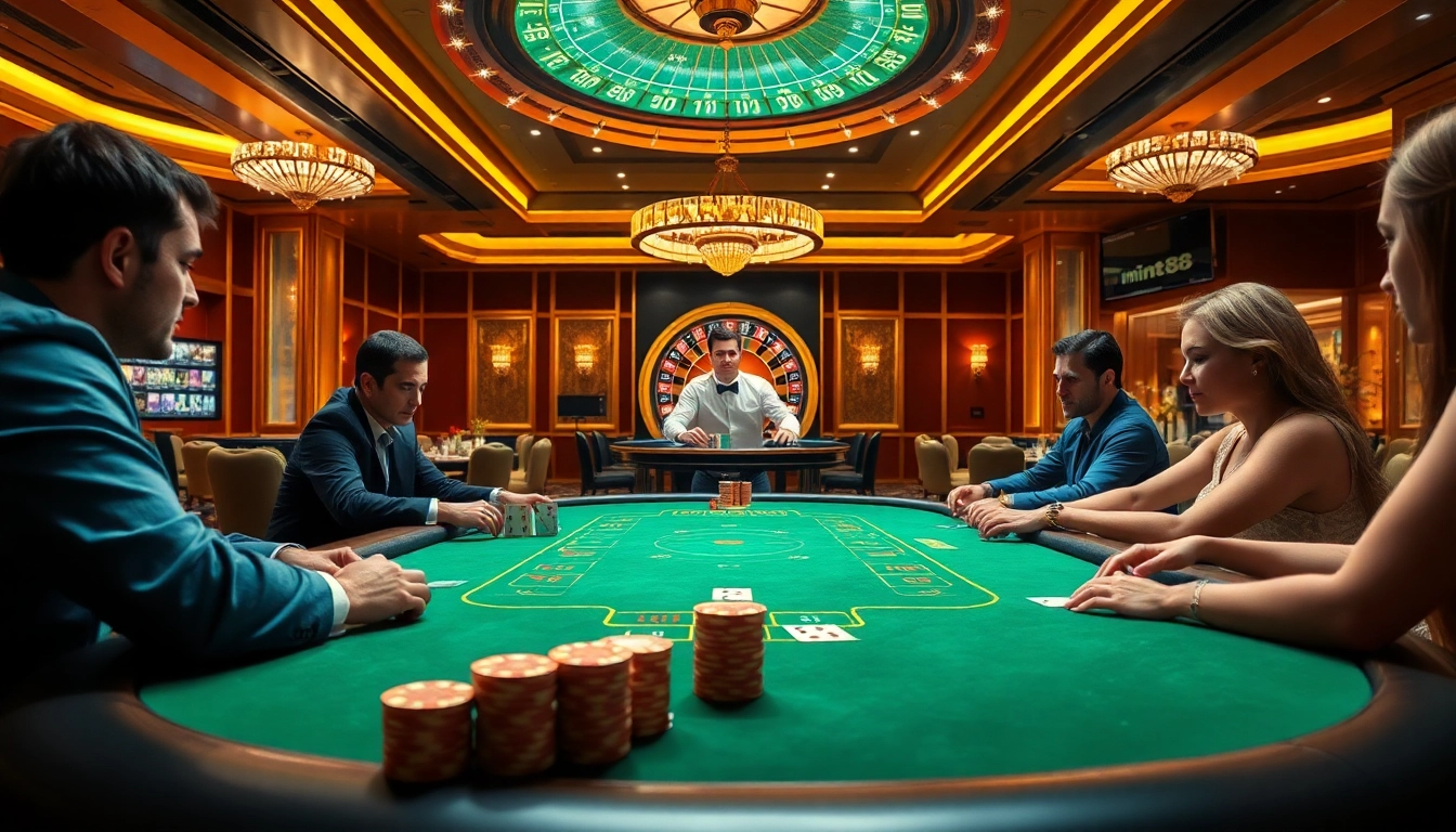 Play thrilling poker at mint88 with a luxurious casino vibe and dynamic gameplay.