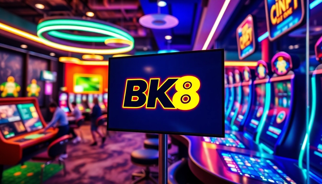 Exciting gaming experience at bk860s.com showcasing diverse players and vibrant atmosphere