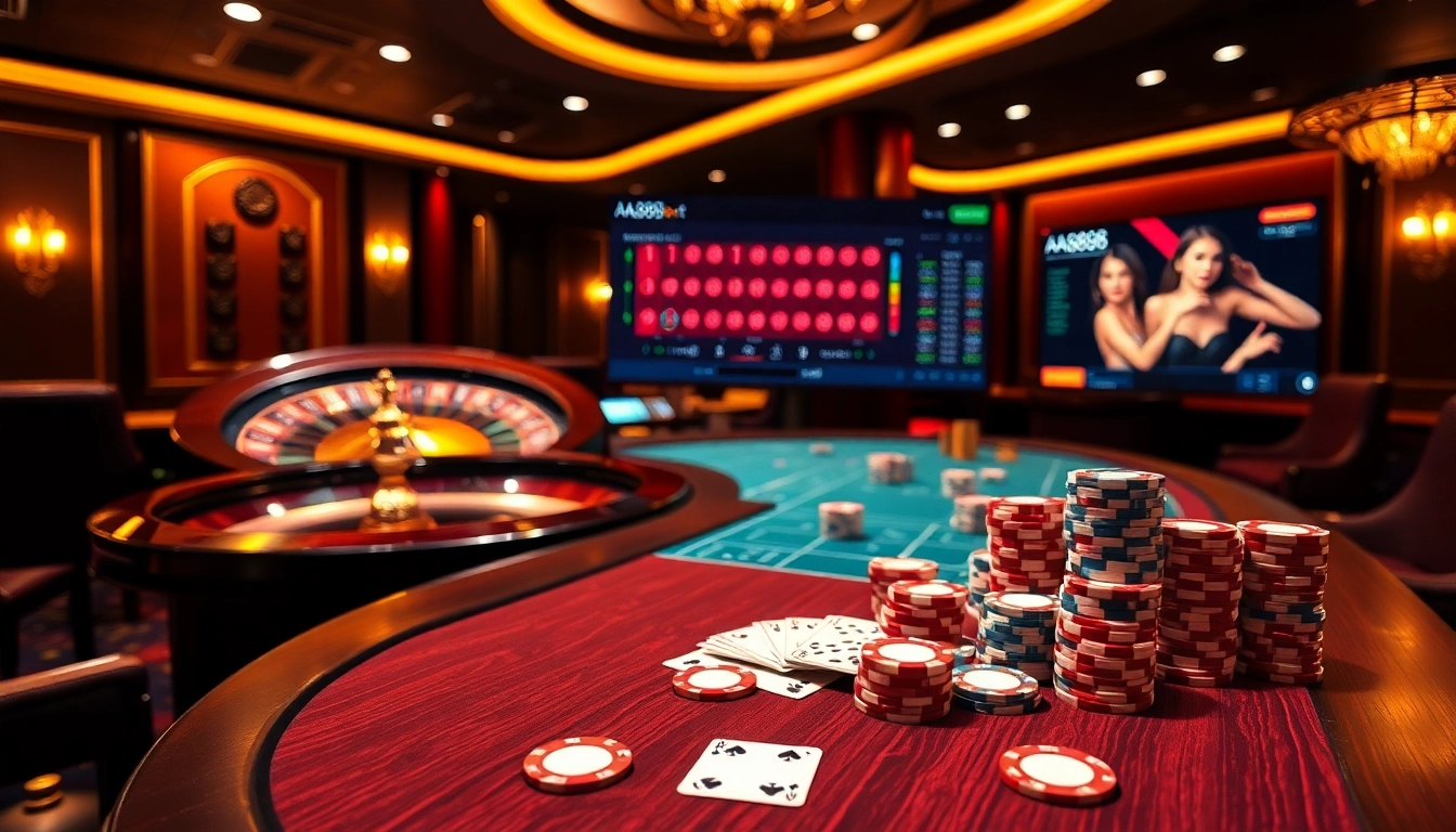 Engage in thrilling gameplay at https://aa888bet.us/ with vibrant casino elements and dynamic betting interfaces.