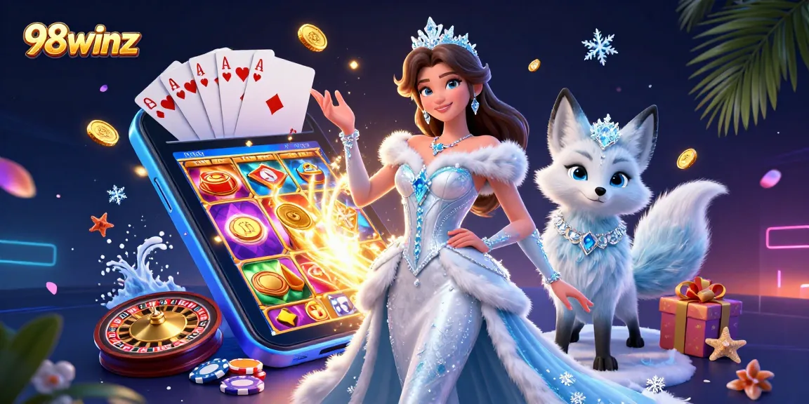 Experience vibrant gaming action with 98winz as you spin the reels and grasp winning opportunities.