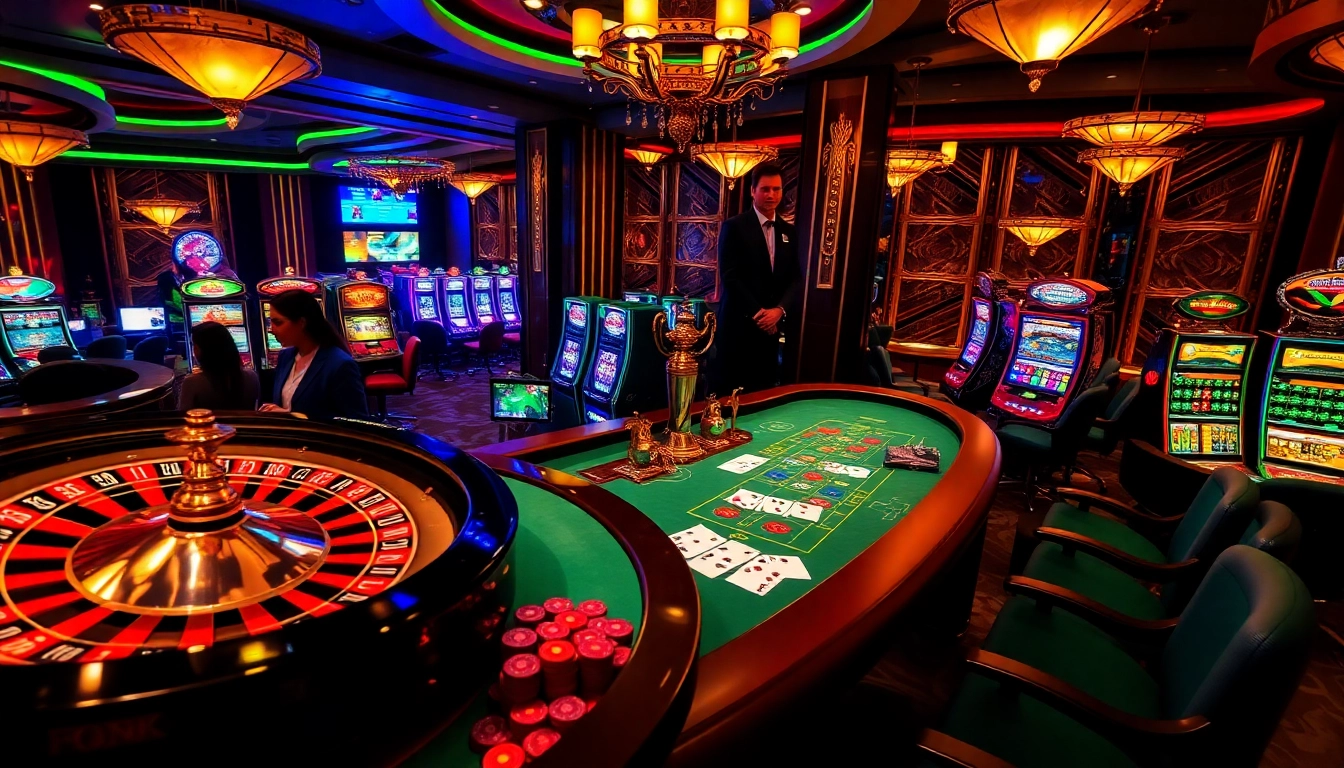 Experience thrilling gaming opportunities at https://kjc.capital/ with vibrant casino action.