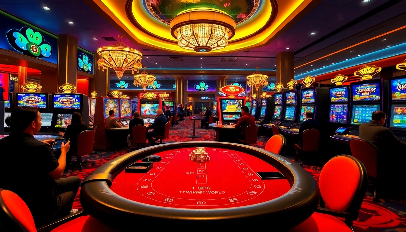 Engaging players experience the excitement of online gambling at https://twin68.world/ through vibrant casino interfaces.