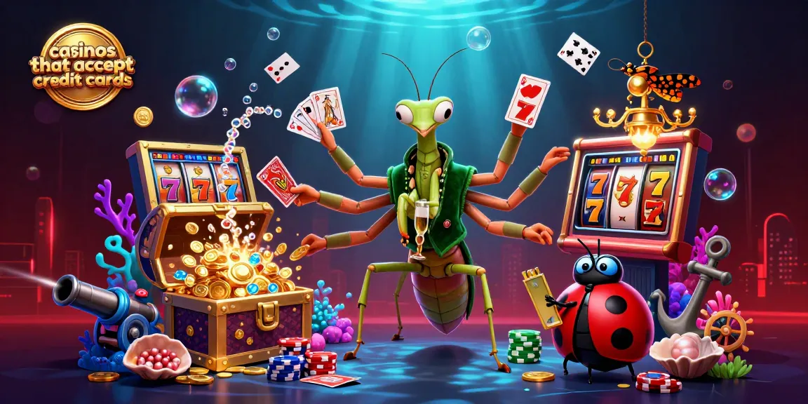 Experience thrilling games at casinos that accept credit cards with vibrant characters and action.