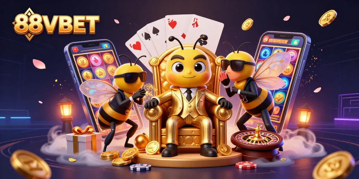 Experience thrilling gameplay at 88VBET with vibrant slot game visuals and exciting casino elements.