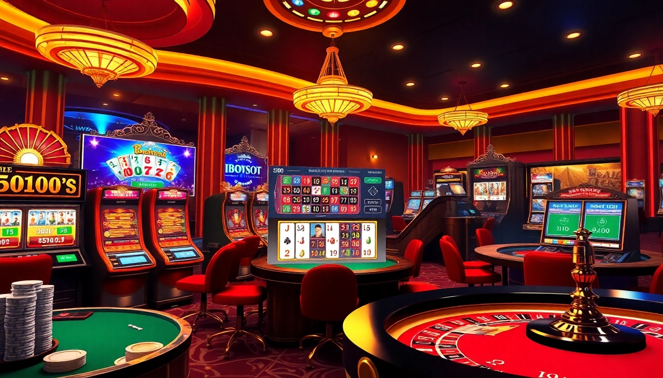 Experience the vibrant online gaming excitement at iboslot with virtual slots and tables.