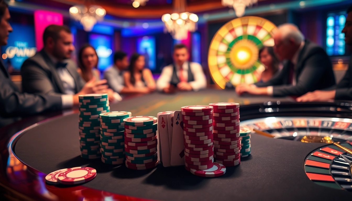 Experience the thrill of gambling at https://febet4.art/ with a luxurious poker game featuring vibrant cards and chips.