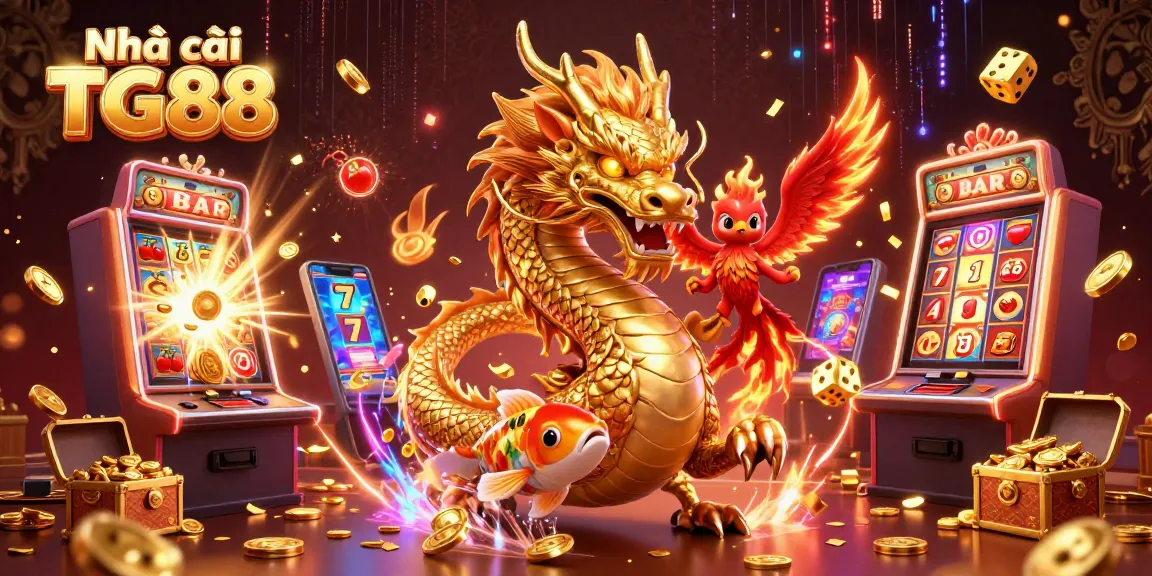 Engage in thrilling gaming at Nhà cái TG88 with exciting characters, jackpots, and vibrant casino elements.
