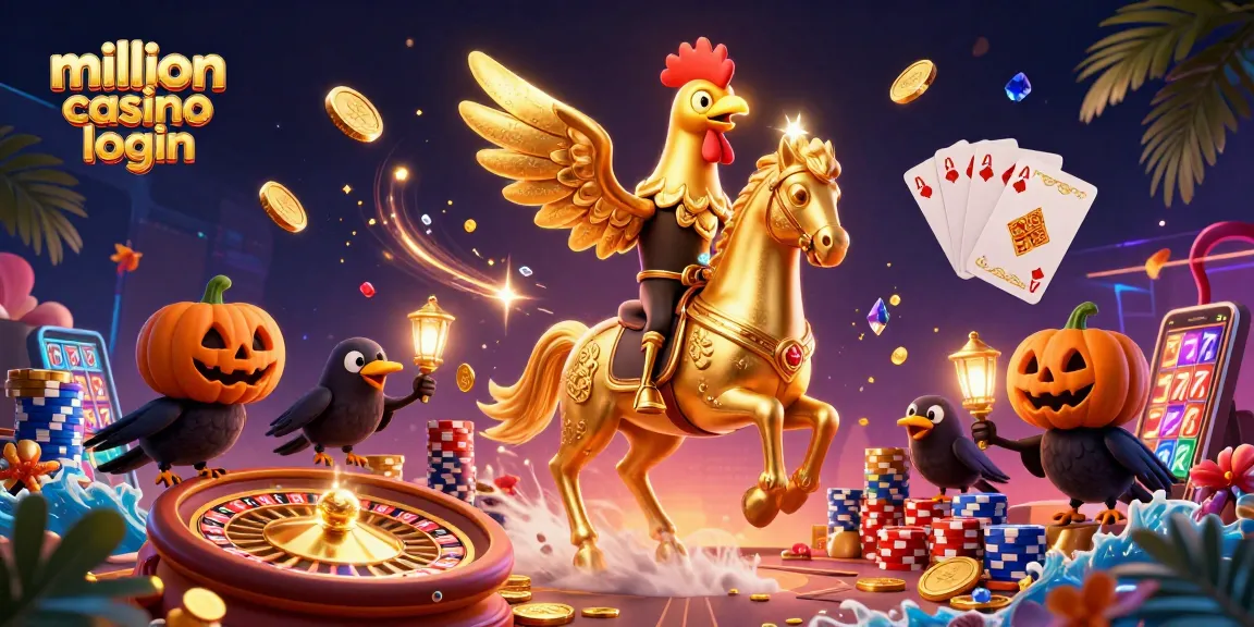 Engage with million casino login for a vibrant online gaming adventure featuring unique characters and games.