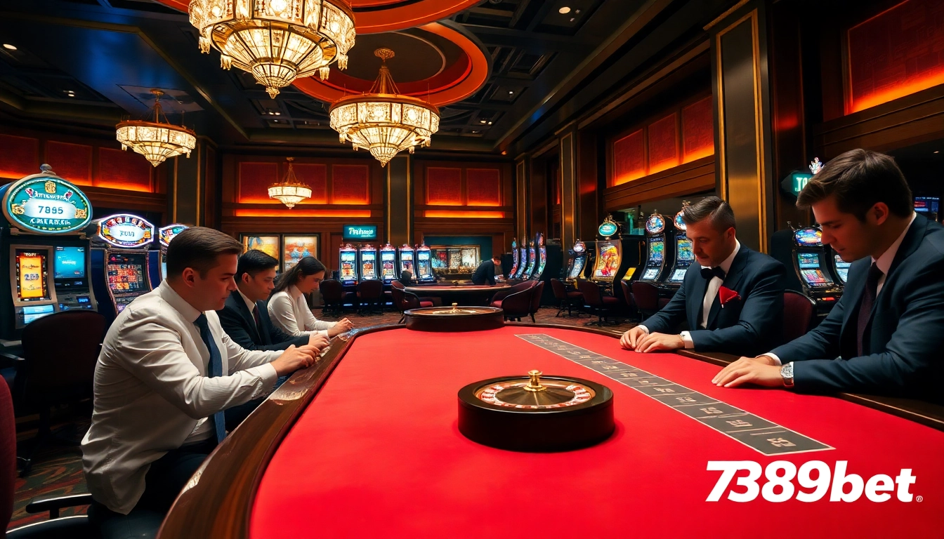 Experience high-stakes gaming excitement with 789bet's luxurious casino atmosphere.