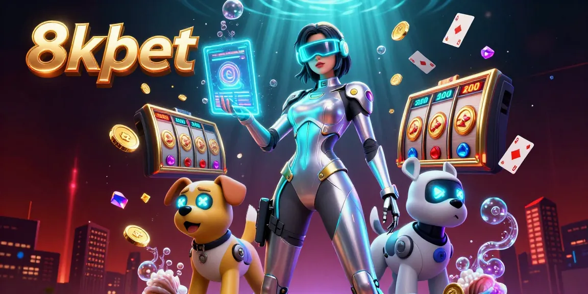 Experience thrilling gameplay and jackpots at 8xbet with vibrant casino elements and characters.