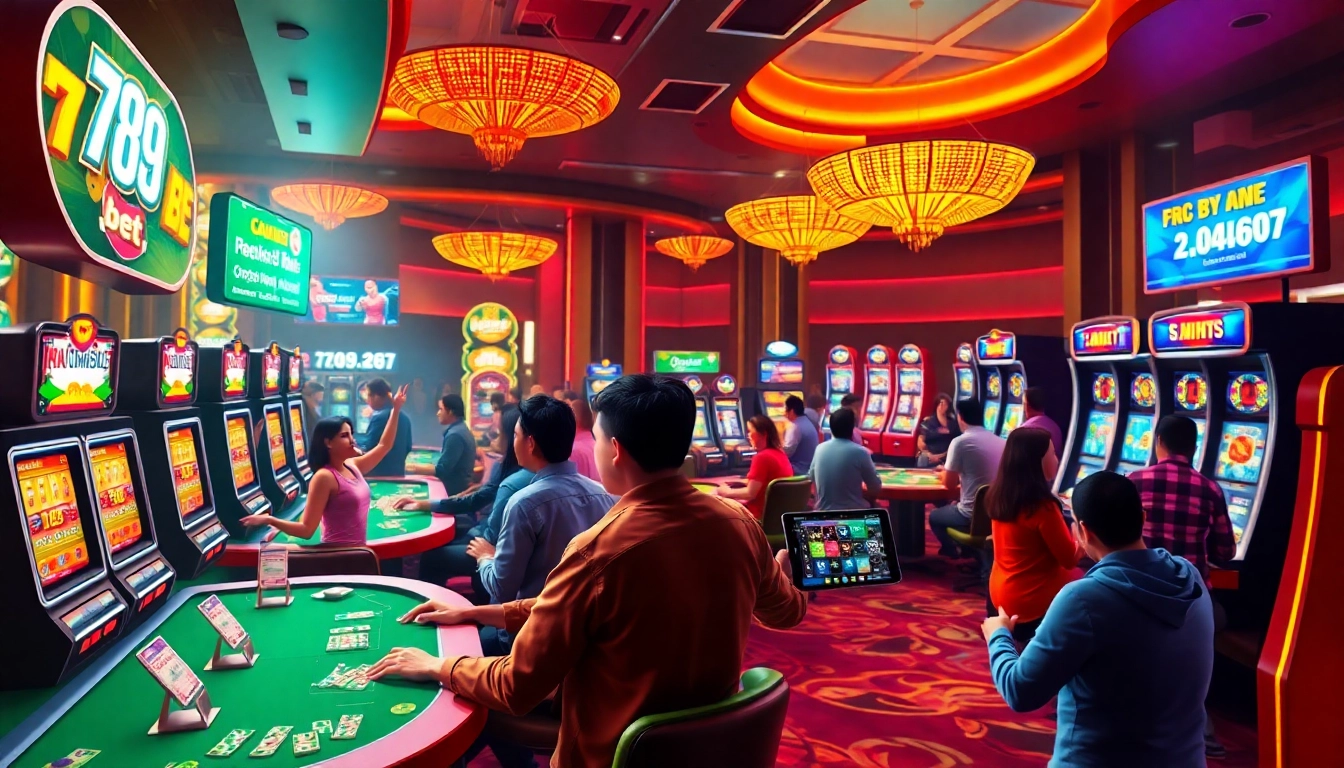 Dynamic online gambling experience at 789bet with engaging games and diverse players.