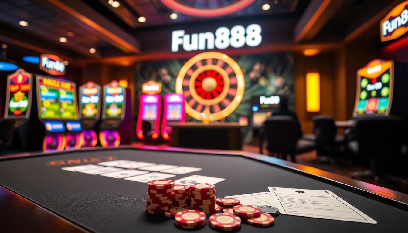 Experience the thrill of online betting with Fun88's luxurious gaming environment.