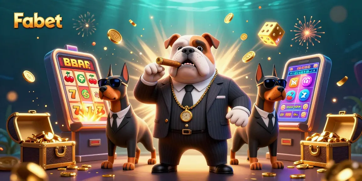 Experience exciting jackpots with Fabet in this vibrant 3D casino scene featuring thrilling game elements.