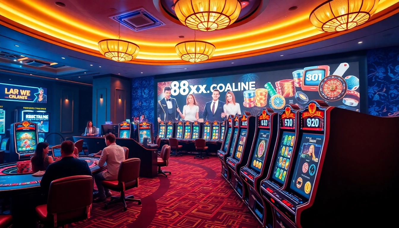 Experience luxury gaming at 88xx.co.com with vibrant casino tables and thrilling interactions.