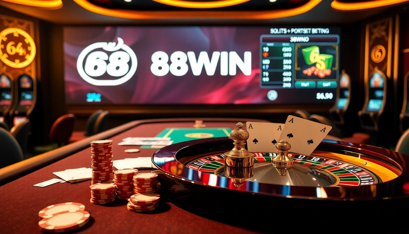 Experience the thrill of 68win's premium online casino with vibrant games and dynamic betting options.