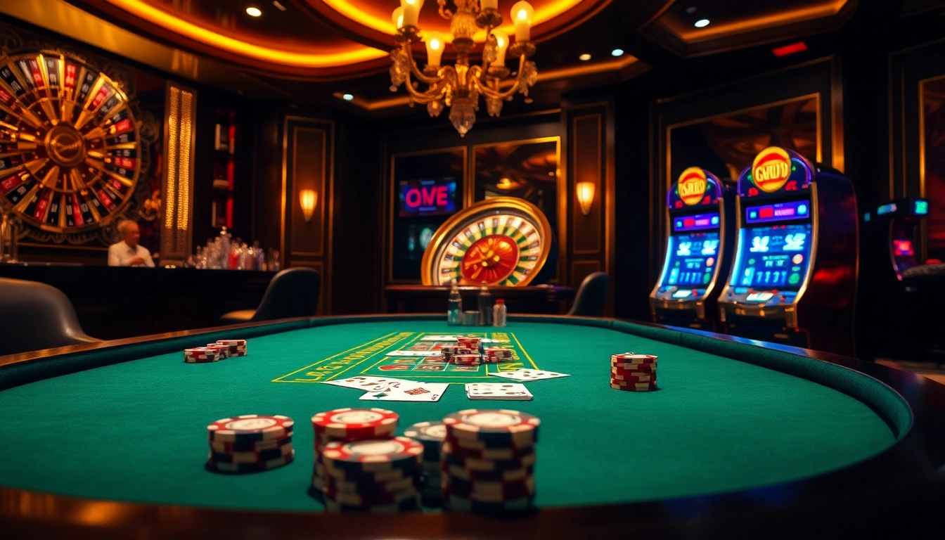 Experience the thrill of gaming at https://88ii88.com/, with luxurious casino tables and vibrant action.