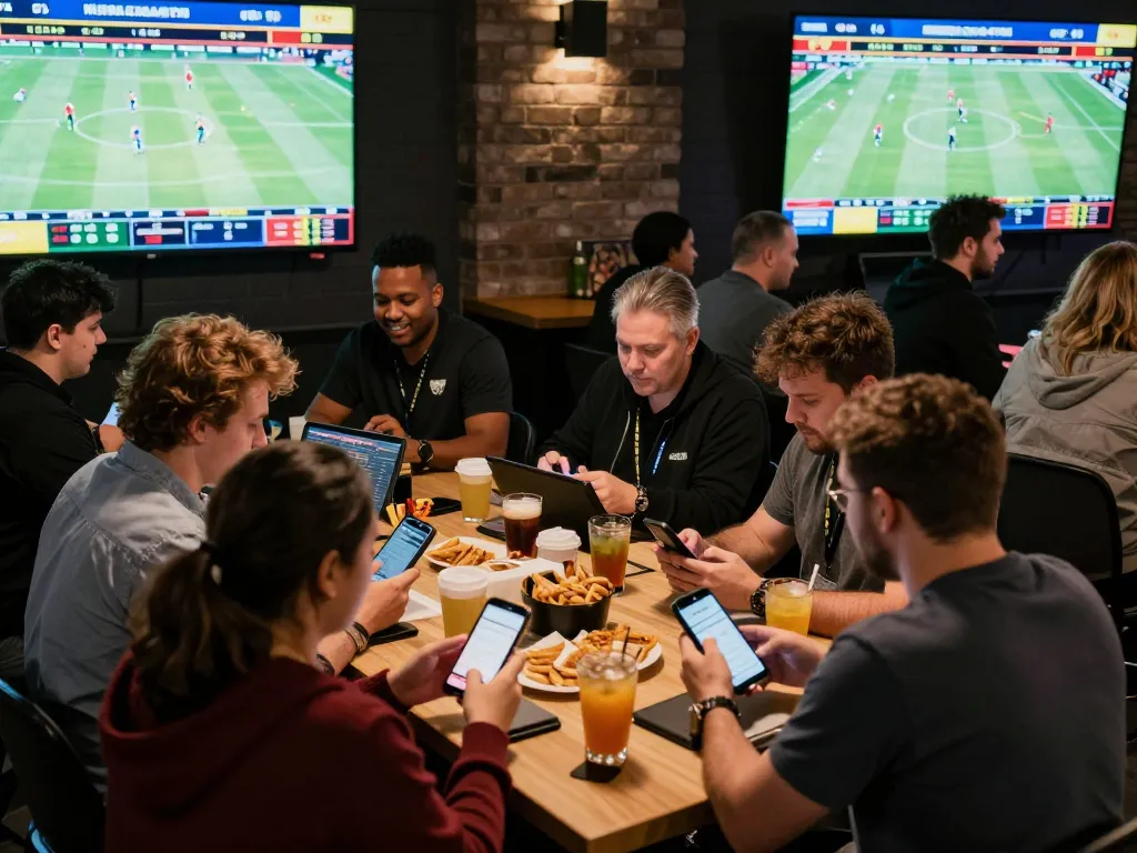 Socolive users actively placing bets on live sports events, showcasing the thrilling atmosphere of betting
