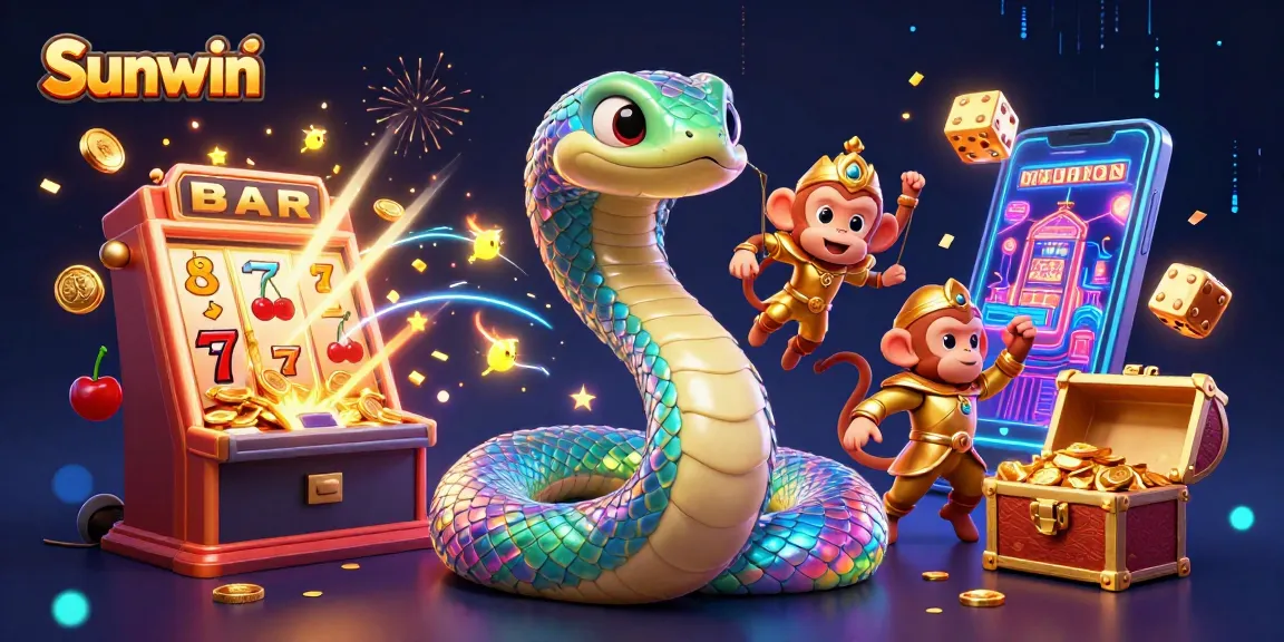 Experience the thrill of Sunwin's vibrant casino world with stunning visuals and dynamic gameplay elements.