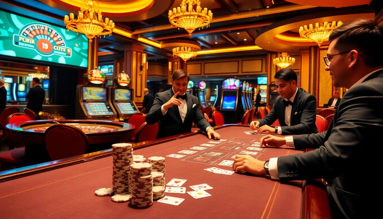 Experience the thrill of gaming at 8kbet with lively players and exciting casino elements.