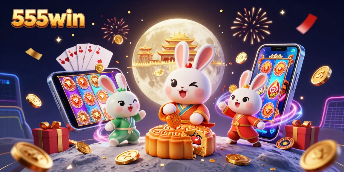 Experience thrilling gameplay at 555win with exciting visuals of slots and winnings.