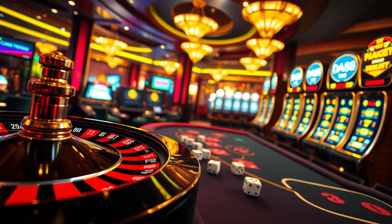 Experience the excitement of gambling at https://da88.london with vibrant casino tables and thrilling games.