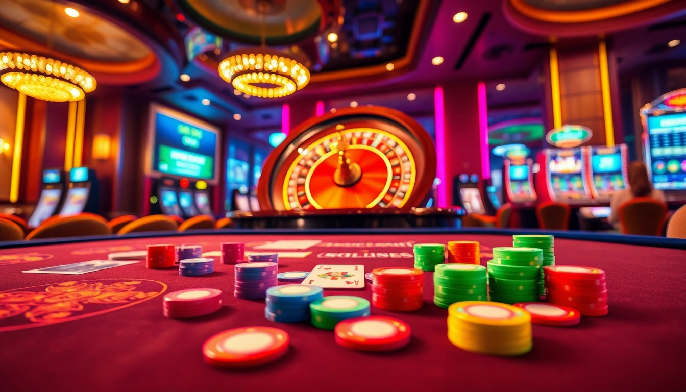 Engaging players at Nhà Cái UU88 with vibrant casino tables and exciting gambling experiences.