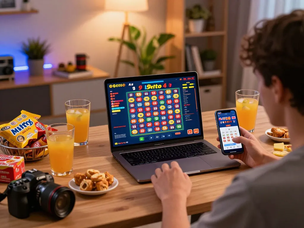 Check results on https://9lotto4d.app/ for 9 Lotto 4D in a vibrant home gaming scene