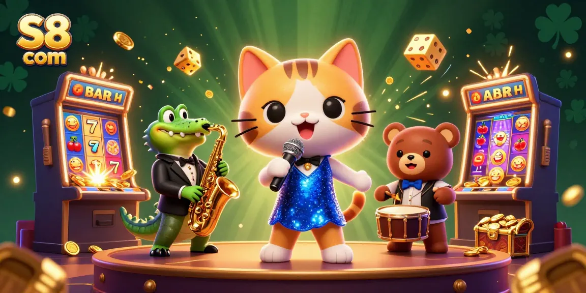 Experience the excitement of S8 com with thrilling casino action and vibrant characters.