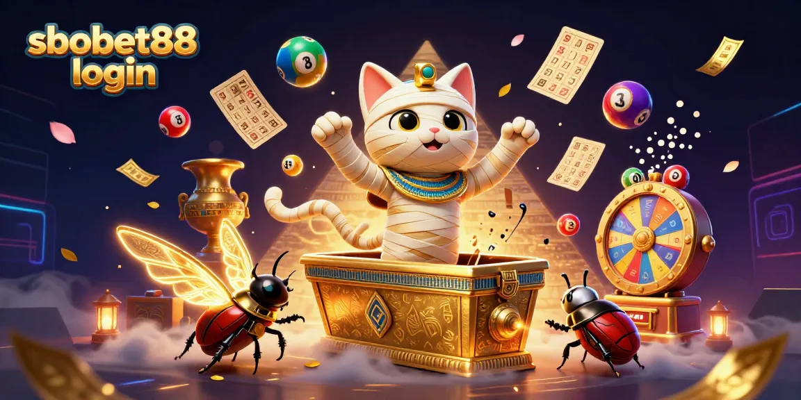 Experience sbobet88 login with unique casino-themed characters and dynamic gaming elements.
