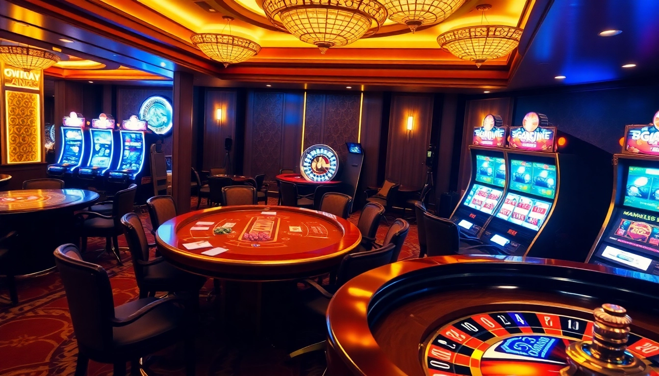Experience thrilling games at e28 malaysia with exciting poker tables and vibrant slot machines.