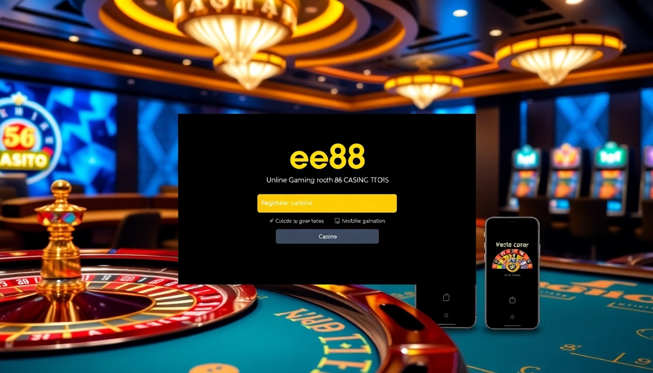 Sign up for đăng ký ee88 while engaging with exciting casino games on digital platforms.
