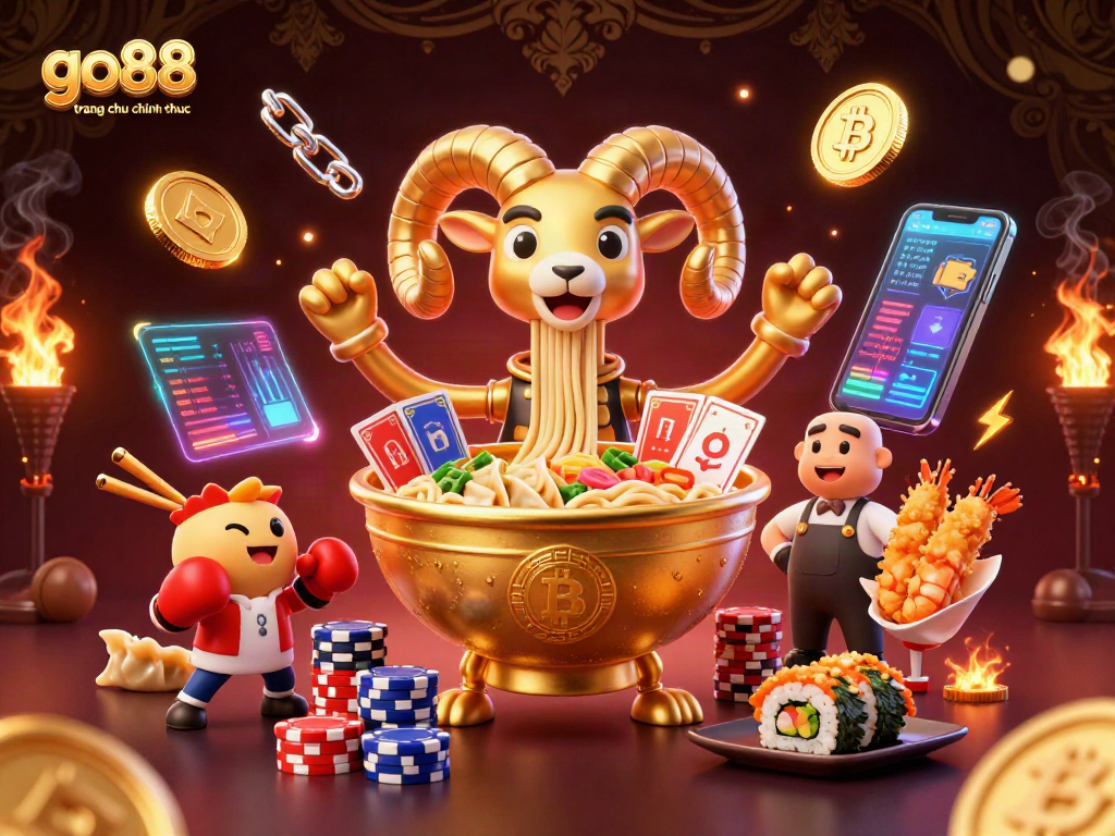 Engage with go88 trang chu chinh thuc through a vibrant 3D illustration showcasing dynamic casino characters.