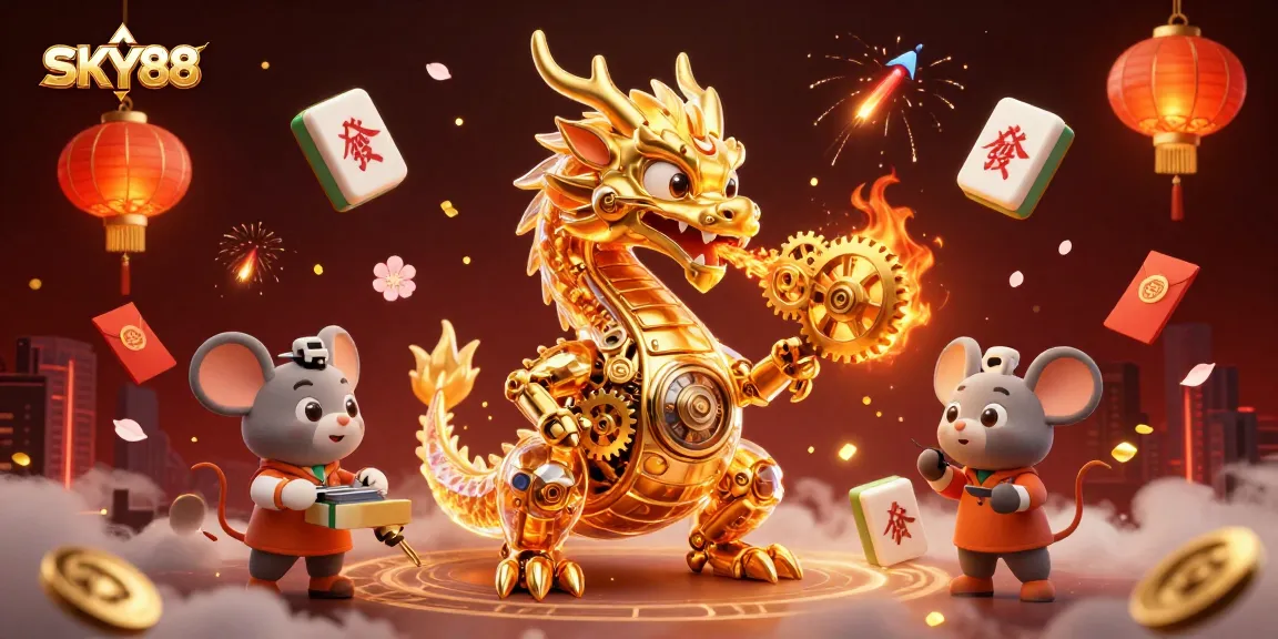 Engage with SKY88's thrilling games while immersing in a vibrant 3D casino world.