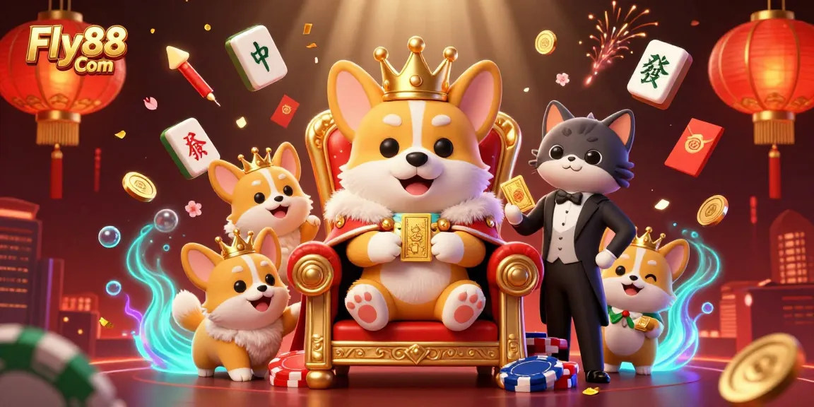 Engage in thrilling action with Fly88 Com at the heart of a vibrant casino scene.