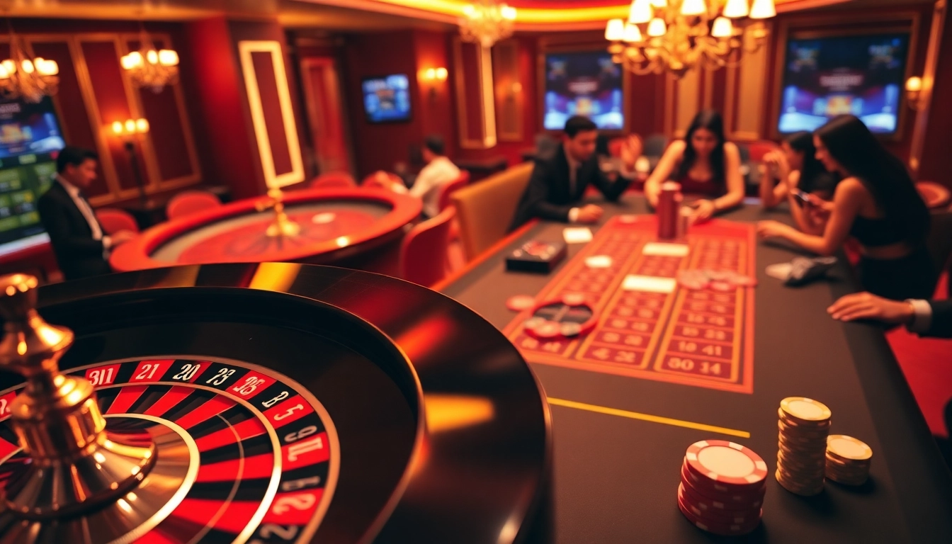 Players gambling at a luxurious casino table inspired by https://www.jl55.club/ focus on winning strategies.
