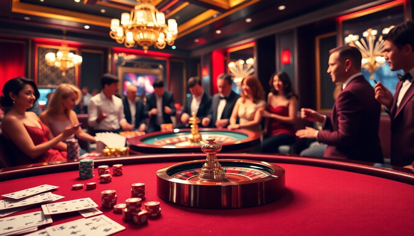 Experience thrilling wins at the iq88 online casino with vibrant poker games and luxurious decorations.